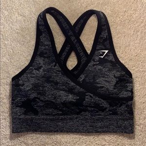 Gymshark Camo Seamless Sports Bra